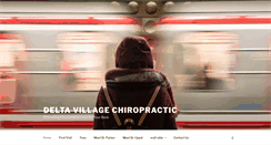 Desktop Screenshot of deltavillagechiropractic.com