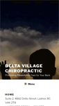 Mobile Screenshot of deltavillagechiropractic.com